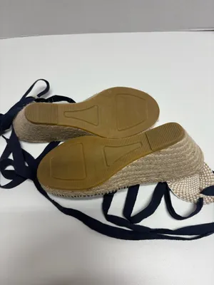 Alpargatera La Manual - Blue Espadrilles‎ With Jute Wedge - Size 37 (6.5 US) thumbnail 10