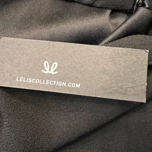 le Lis asymmetrical black ruffle skirt, Size L. NWT thumbnail 8