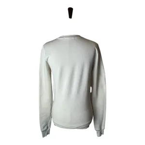 Cotton Citizen Sweatshirt Wonen XS Ivory Zipper Sides Crew Neck‎ Athleisure thumbnail 3