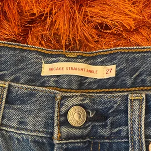 Levi's Blue Distressed Wide-Leg Jeans thumbnail 7