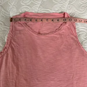 GAP pink crewneck tank top thumbnail 5