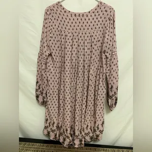 Altar’d State Long Sleeve Babydoll Dress Size‎ Medium thumbnail 5
