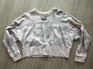 Adidas Pink Camo Crewneck Sweatshirt thumbnail 2