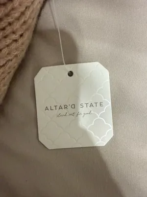 Altar'd State Women's Pink Cardigan thumbnail 4