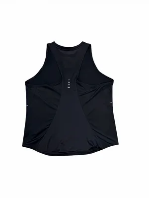 Nike Swift Dri Fit Running Tank Top Black Womens Large thumbnail 2