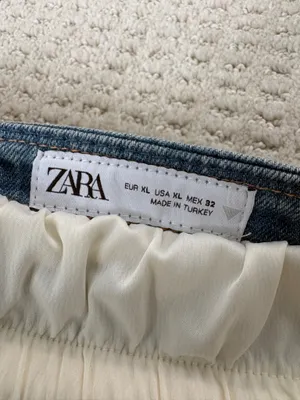 ZARA Denim Skirt thumbnail 2