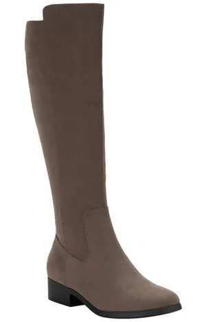 NEW Style & Co. Womens Charmanee Riding Boots 10017739700 Dark Taupe Brown 5M thumbnail 1