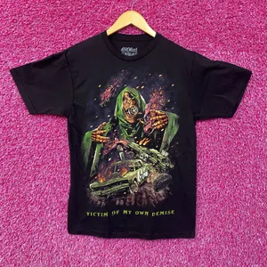 Victim Of My Own Demise by Global Threat T-Shirt Medium thumbnail 1