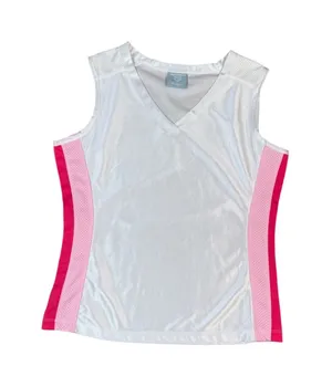 Canyon River Blues Girls XL Tank Top Sleeveless‎ Athletic Pink Trim thumbnail 1