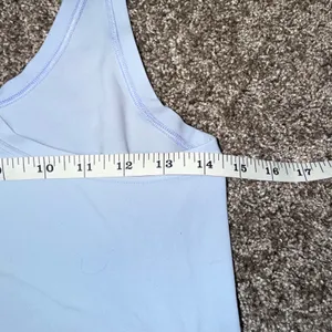 Lululemon Cool Racerback Tank Women 6 Blue Good Luon Yoga Workout Top thumbnail 4
