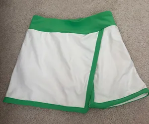 White and Green Tennis Skort thumbnail 1