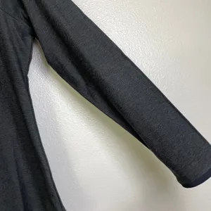 Peter Millar Perth Performance 1/4 Zip Womens M Gray Melange Raglan HBS Logo UPF thumbnail 6