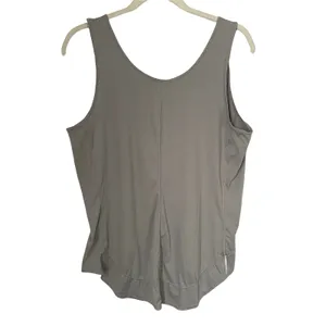 Athleta Record Breaker Tank Top Workout Gym Yoga Running Gray Size L Sleeveless thumbnail 5