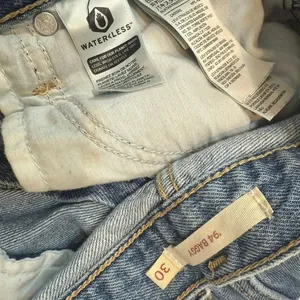 Levi's 30 '94 Baggy mid rise straight leg distressed jean J2 2753 thumbnail 4
