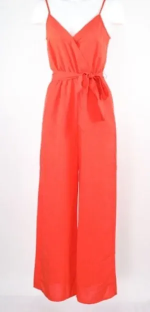 Flying Tomato Wide Leg Textured Jumpsuit Size xs thumbnail 1