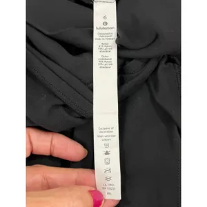 Lululemon Align Pant 28" Wrap Waist Black Size 6 High Rise Athleisure thumbnail 6
