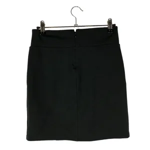 Urban‎ Outfitters UO Black Stretch Notch Hem Mini Skirt S thumbnail 4
