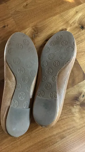 Tory Burch Leather Flats Ballet thumbnail 2