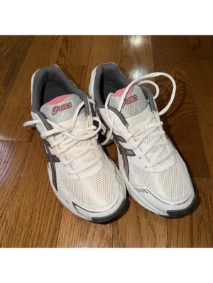 Size 9.5 Wimen ASICS Gel Running Shoes White Gray Pink Women’s EU 41.5 Sneakers thumbnail 12