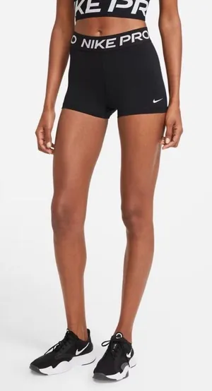 NWT Nike Black Pro 3" Shorts Size Large thumbnail 1