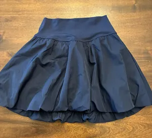 Aerie Bubble Skirt Women’s XS Offline Navy Blue Mini Skirt Built In Shorts thumbnail 1