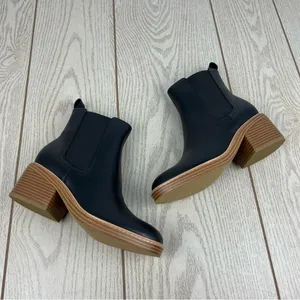 Marc Fisher Women's Modesty Block Heel Dress Booties 6.5M Black $149 thumbnail 4