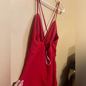 NWT‎ Lulus red mini dress L thumbnail 10