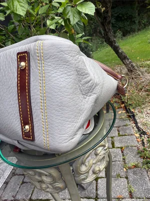 Dooney & Bourke Samba Leather Logo Lock Hobo Bag thumbnail 4