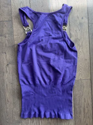 Purple tank top xs thumbnail 4