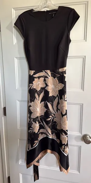 White House Black Market Black Dress thumbnail 1