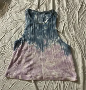 Aeropostale Tie-Dye Tank Top Cropped thumbnail 1