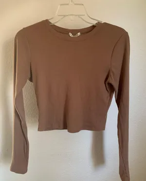 Bozzolo Crop Long Sleeve Top thumbnail 1