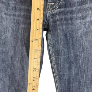 7 For All Mankind Y2k Women's Size 27 Flynt Lowrise Straight‎ Jeans thumbnail 10
