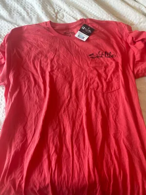 Salt Life T-Shirt Pink thumbnail 1