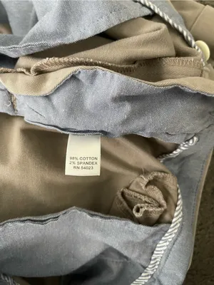 Banana Republic Khaki Cuffed Twill Shorts thumbnail 7