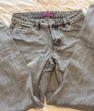 Edikted Pants grey jean thumbnail 1