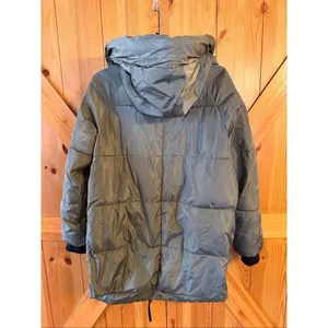 Ci Sono Green Faux Sherpa Lined Hood Puff Jacket Size Medium (6741) thumbnail 7