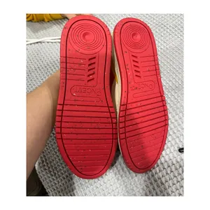 Oncept Preston Retro Leather Sneaker White Red Yellow Sz 7 NWT‎ thumbnail 3