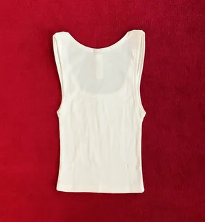 SKIMS cotton rib tank in marble size XS thumbnail 2