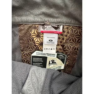 Columbia Convert Womens Snow Pants Brown Pattern Medium thumbnail 4