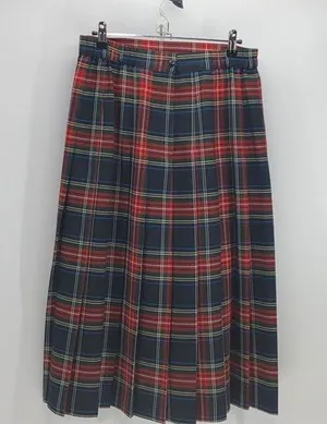 Vintage Willow Ridge pleaded plaid skirt academia thumbnail 1