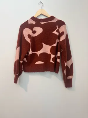 Storia sweater pink and red thumbnail 2