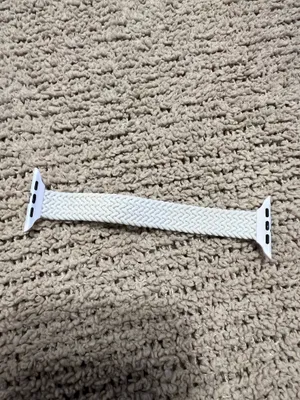 Solace London Sleek black nylon watch band thumbnail 4