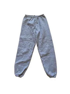 Skims Classic Jogger Cotton Fleece Sweatpants Loungewear Gray Women's Size XS thumbnail 3