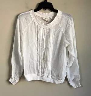 One Fine day small ivory long sleeve‎ top White thumbnail 1