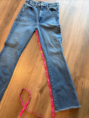MOTHER The Hustler Flood Fray Jeans- size 27 thumbnail 6