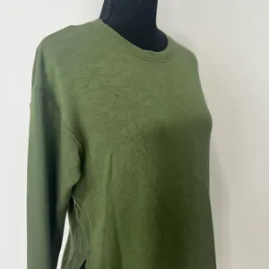 JoyLab Crew Neck Active Sweatshirt Thumbholes Size XS Women’s Green thumbnail 3