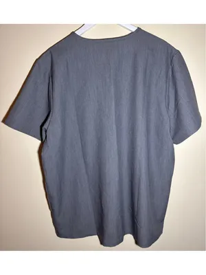 FIGS Scrub Set XL Grey with Teal Accents thumbnail 9