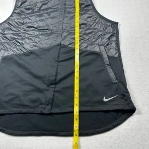 Nike Running Women’s Insulated Vest XL Black Thermal Zip Up thumbnail 5