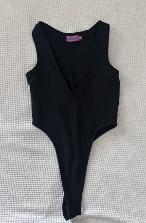 Edikted High Leg Bodysuit thumbnail 1